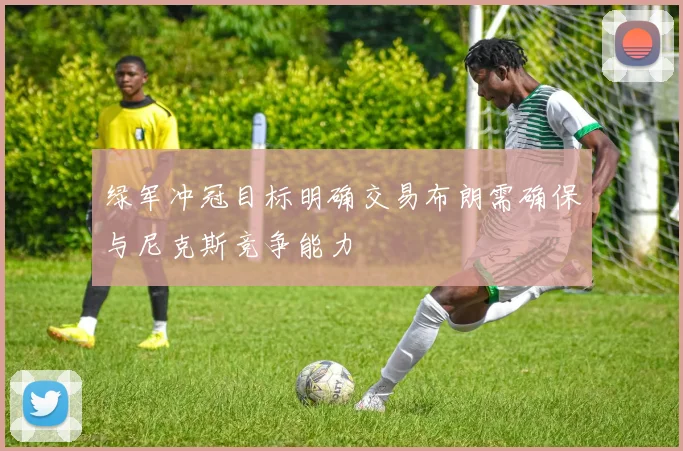 绿军冲冠目标明确交易布朗需确保与尼克斯竞争能力